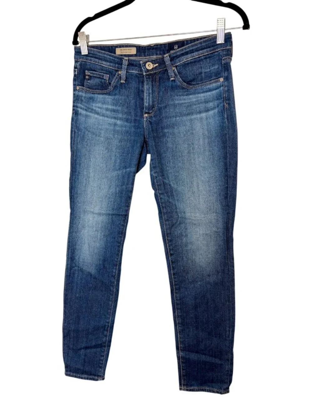 AG Adriano Goldschmied The Stevie Ankle Slim Straight Jeans Size 26R